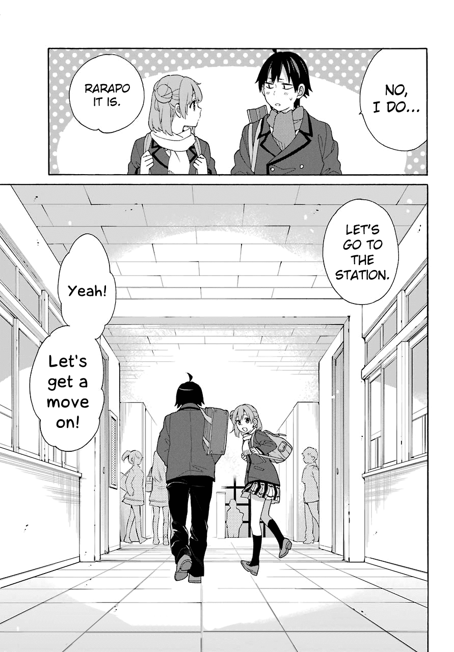 Yahari Ore no Seishun Rabukome wa Machigatte Iru. - Mougenroku Chapter 70 page 29 - Chapter 70