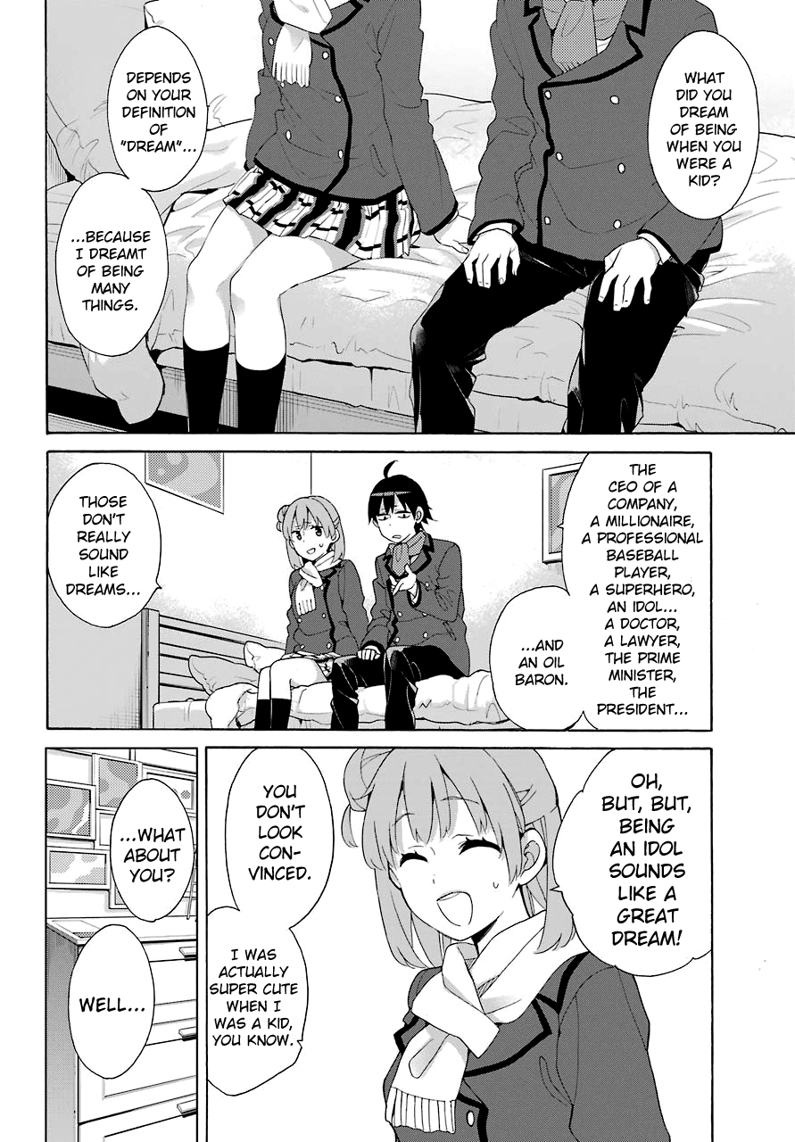 Yahari Ore no Seishun Rabukome wa Machigatte Iru. - Mougenroku Chapter 71 page 22 - Chapter 71
