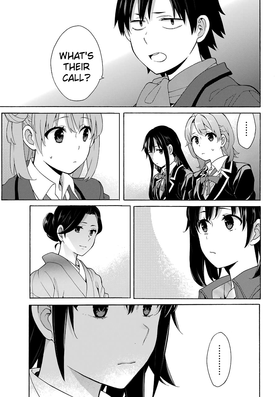 Yahari Ore no Seishun Rabukome wa Machigatte Iru. - Mougenroku Chapter 72 page 23 - Chapter 72