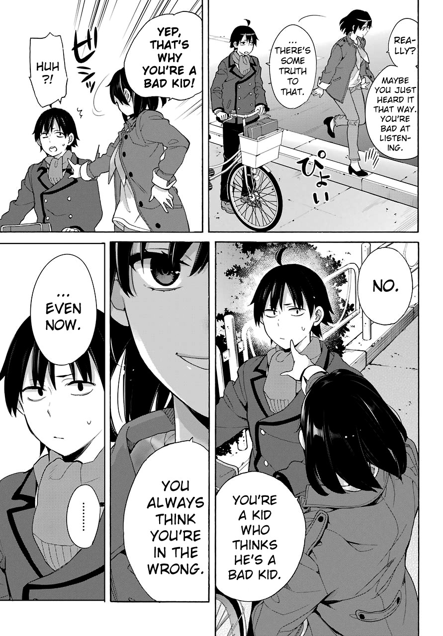 Yahari Ore no Seishun Rabukome wa Machigatte Iru. - Mougenroku Chapter 73 page 21 - Chapter 73