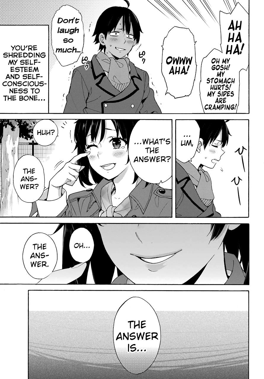 Yahari Ore no Seishun Rabukome wa Machigatte Iru. - Mougenroku Chapter 73 page 27 - Chapter 73