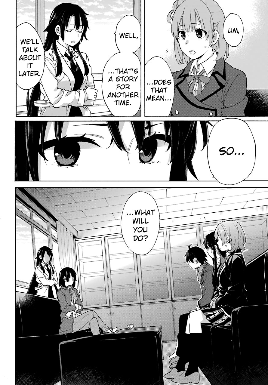 Yahari Ore no Seishun Rabukome wa Machigatte Iru. - Mougenroku Chapter 73 page 4 - Chapter 73