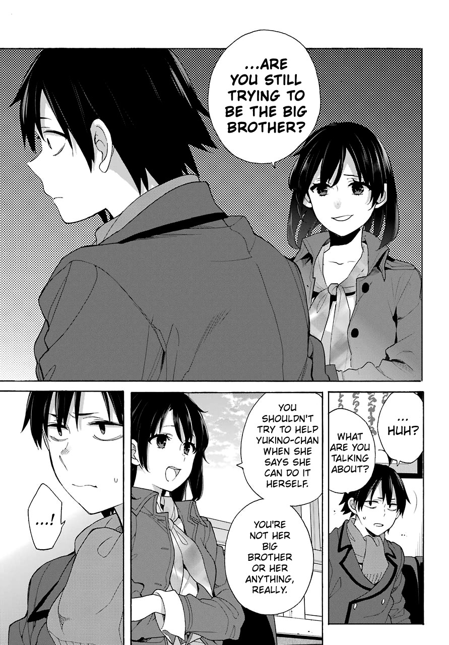Yahari Ore no Seishun Rabukome wa Machigatte Iru. - Mougenroku Chapter 73 page 7 - Chapter 73