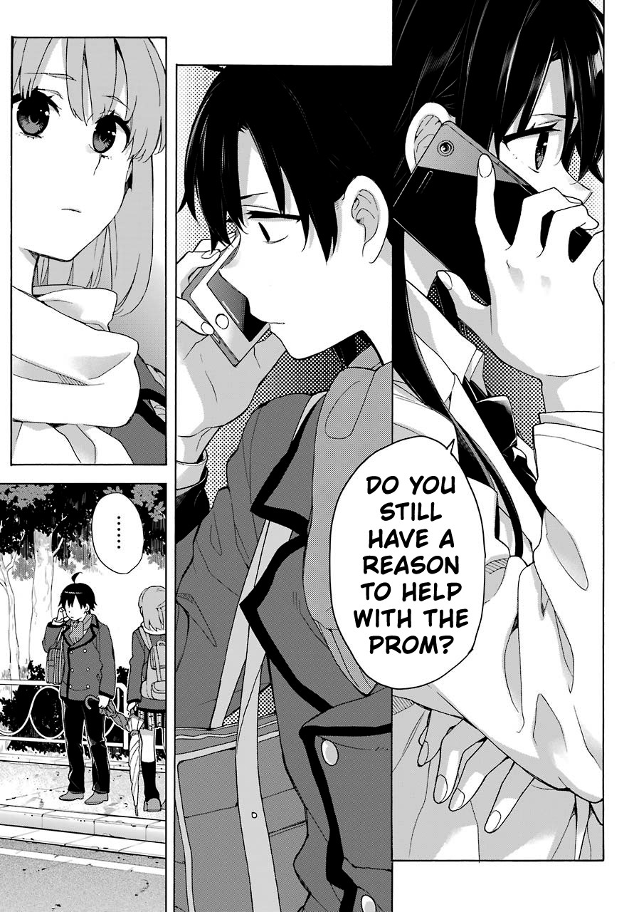 Yahari Ore no Seishun Rabukome wa Machigatte Iru. - Mougenroku Chapter 74 page 17 - Chapter 74