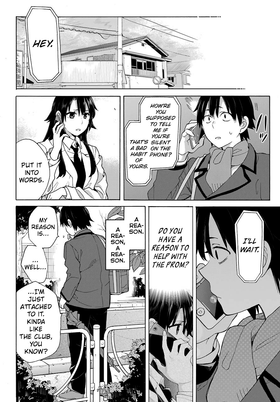 Yahari Ore no Seishun Rabukome wa Machigatte Iru. - Mougenroku Chapter 74 page 18 - Chapter 74