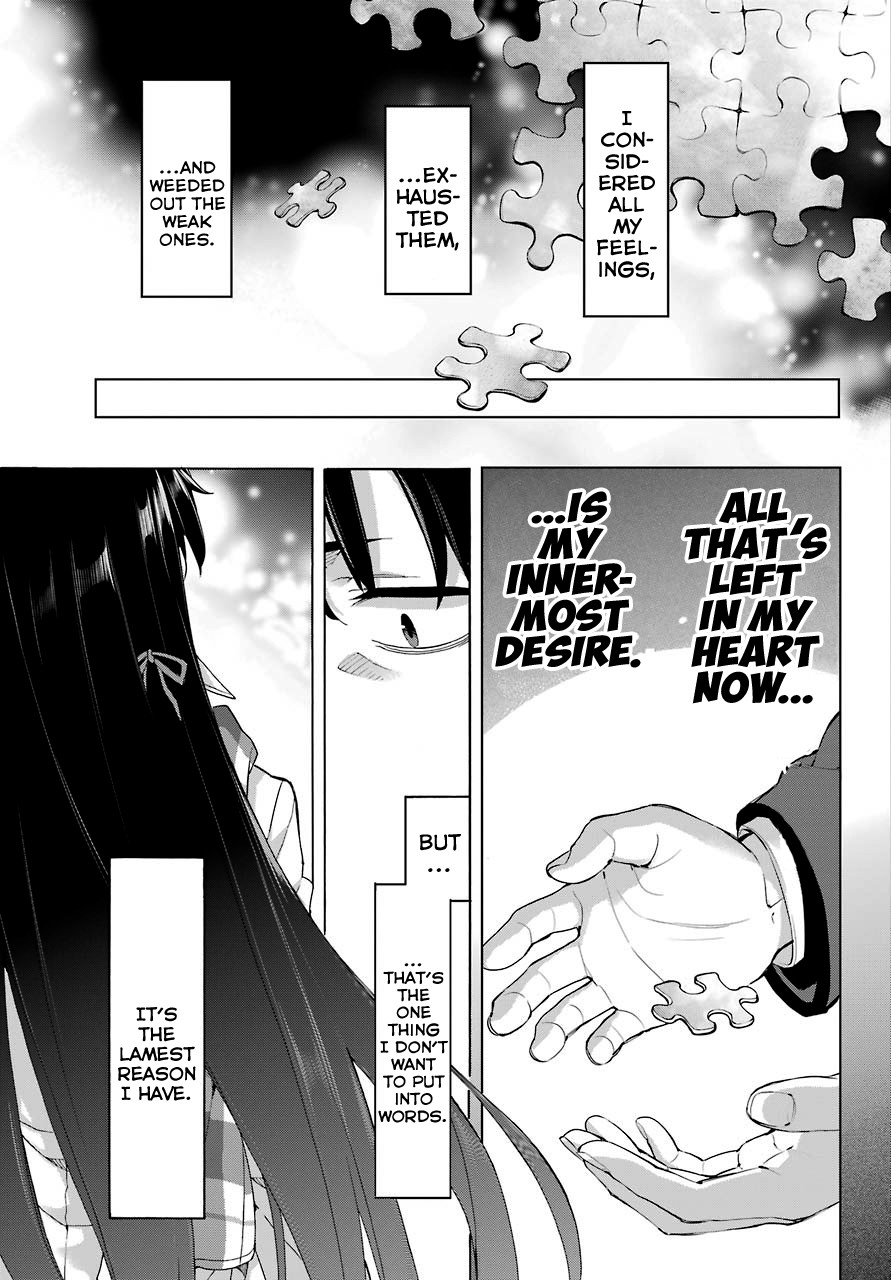 Yahari Ore no Seishun Rabukome wa Machigatte Iru. - Mougenroku Chapter 74 page 23 - Chapter 74