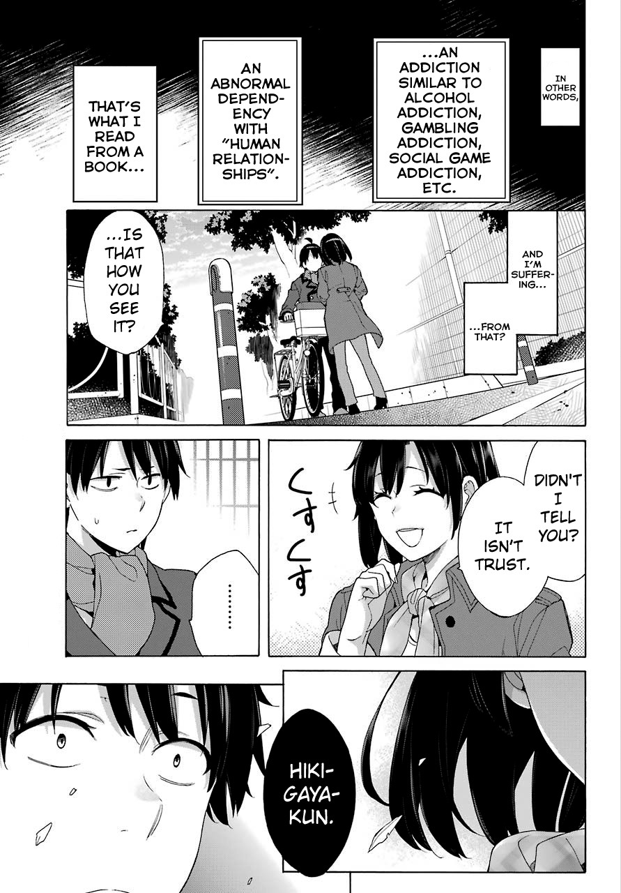 Yahari Ore no Seishun Rabukome wa Machigatte Iru. - Mougenroku Chapter 74 page 3 - Chapter 74
