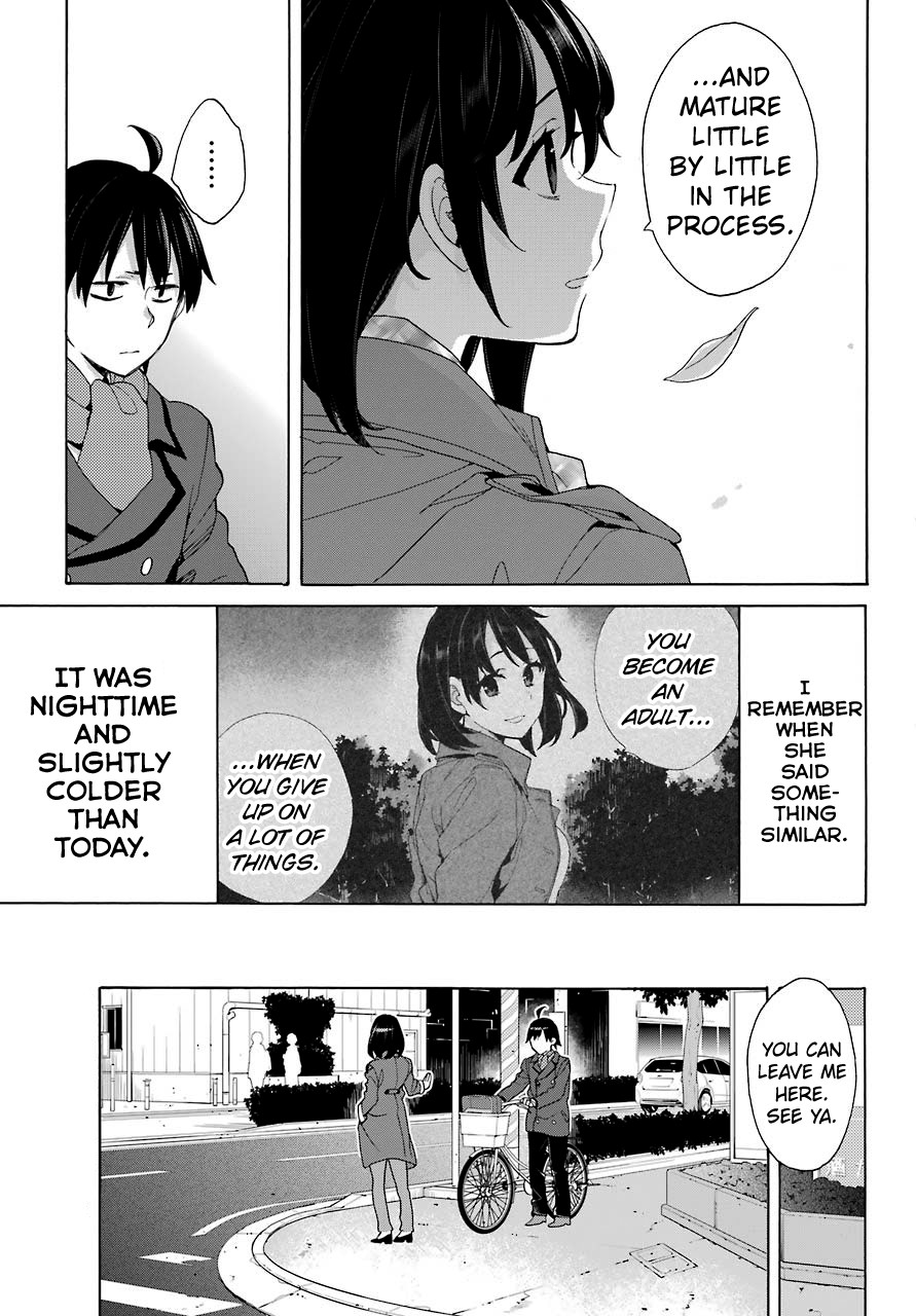 Yahari Ore no Seishun Rabukome wa Machigatte Iru. - Mougenroku Chapter 74 page 7 - Chapter 74
