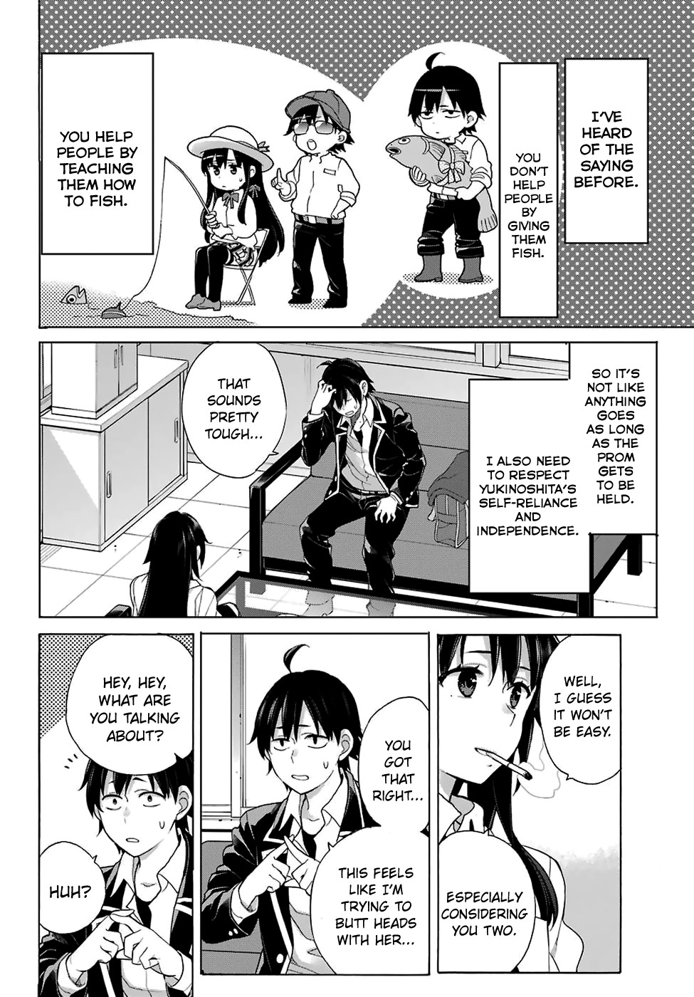 Yahari Ore no Seishun Rabukome wa Machigatte Iru. - Mougenroku Chapter 76 page 14 - Chapter 76