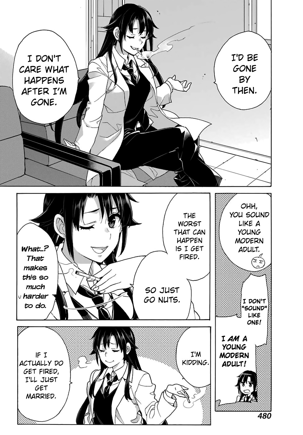 Yahari Ore no Seishun Rabukome wa Machigatte Iru. - Mougenroku Chapter 76 page 20 - Chapter 76