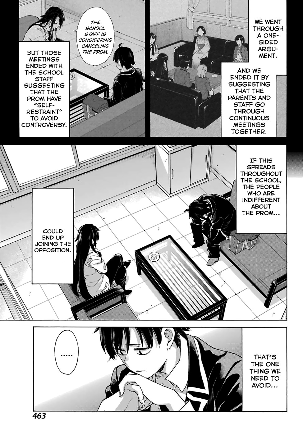 Yahari Ore no Seishun Rabukome wa Machigatte Iru. - Mougenroku Chapter 76 page 3 - Chapter 76