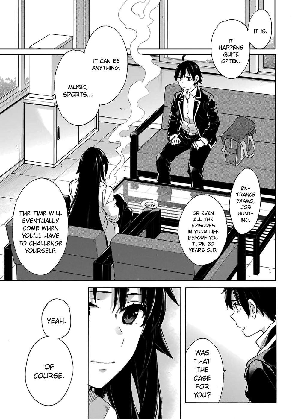 Yahari Ore no Seishun Rabukome wa Machigatte Iru. - Mougenroku Chapter 76 page 9 - Chapter 76