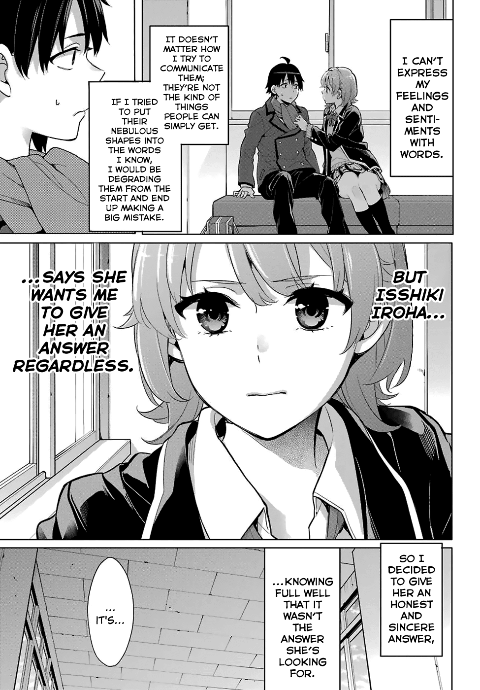 Yahari Ore no Seishun Rabukome wa Machigatte Iru. - Mougenroku Chapter 77 page 13 - Chapter 77