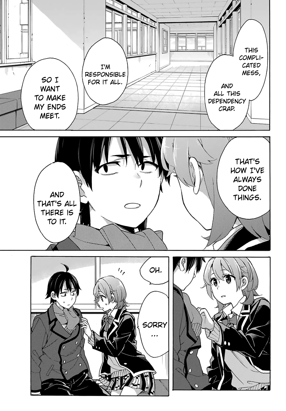 Yahari Ore no Seishun Rabukome wa Machigatte Iru. - Mougenroku Chapter 77 page 15 - Chapter 77