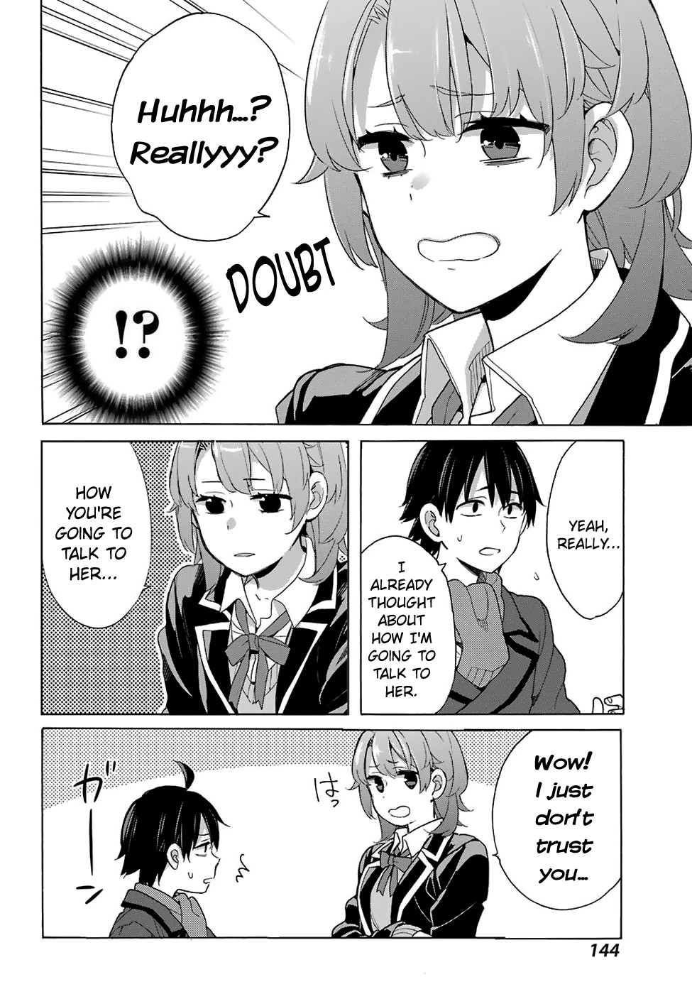 Yahari Ore no Seishun Rabukome wa Machigatte Iru. - Mougenroku Chapter 77 page 4 - Chapter 77