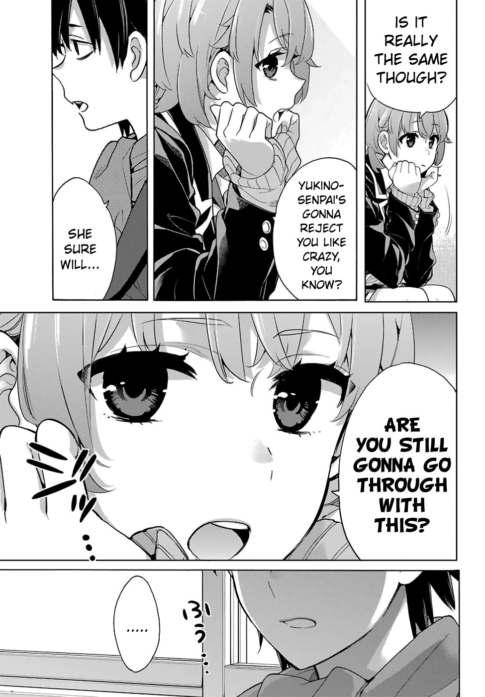 Yahari Ore no Seishun Rabukome wa Machigatte Iru. - Mougenroku Chapter 77 page 7 - Chapter 77