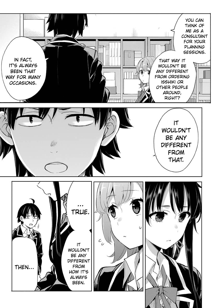 Yahari Ore no Seishun Rabukome wa Machigatte Iru. - Mougenroku Chapter 78 page 13 - Chapter 78