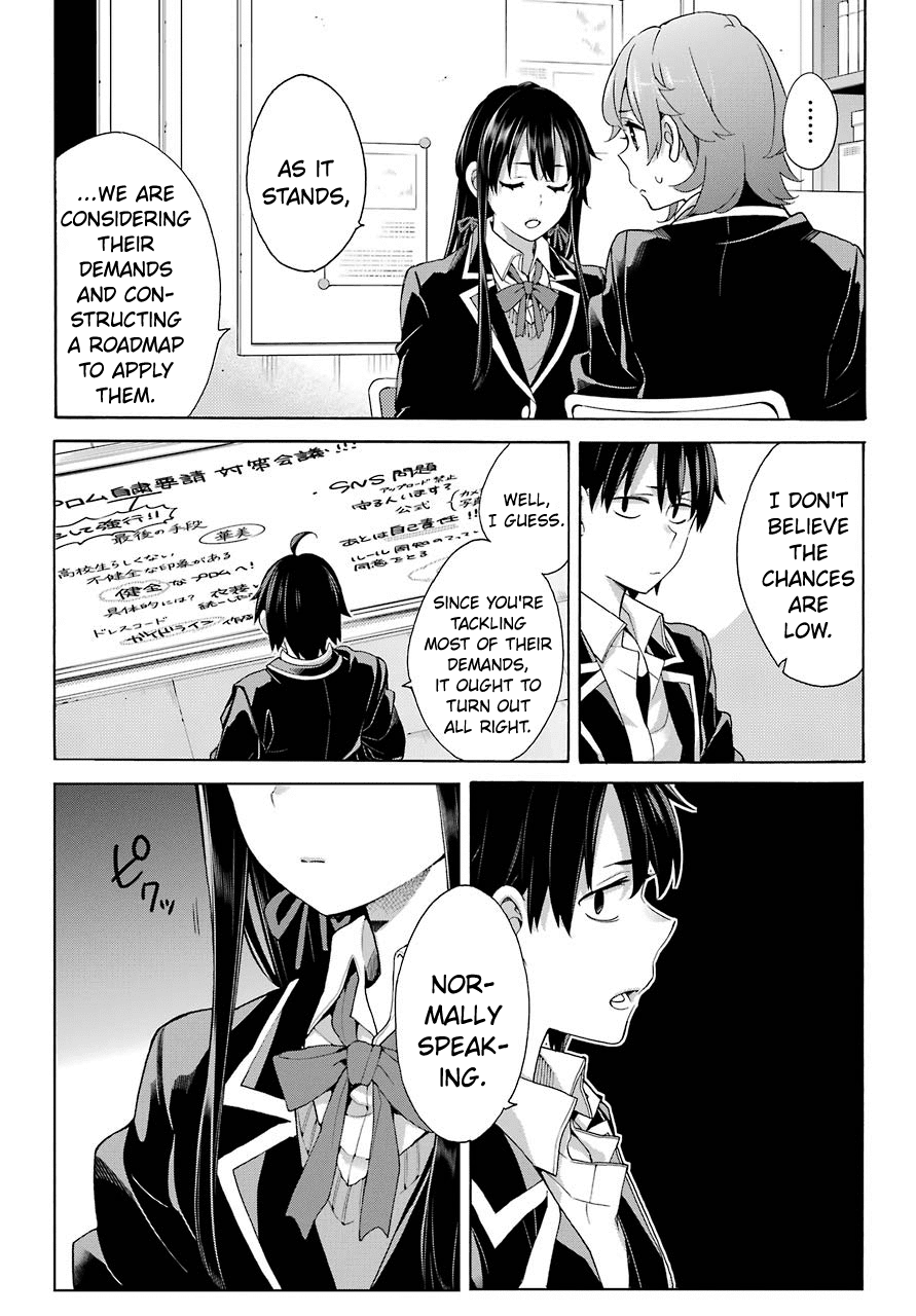 Yahari Ore no Seishun Rabukome wa Machigatte Iru. - Mougenroku Chapter 78 page 8 - Chapter 78