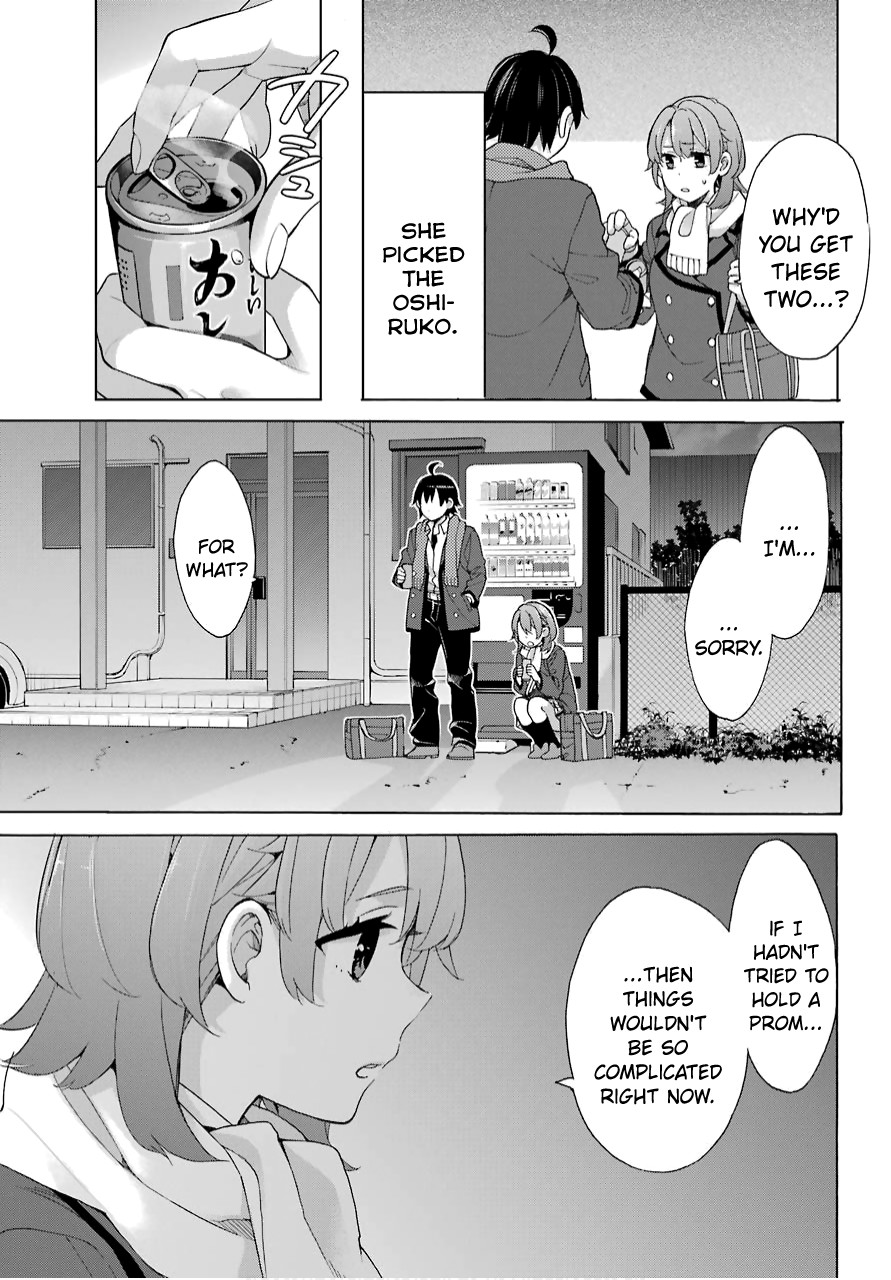 Yahari Ore no Seishun Rabukome wa Machigatte Iru. - Mougenroku Chapter 79 page 25 - Chapter 79