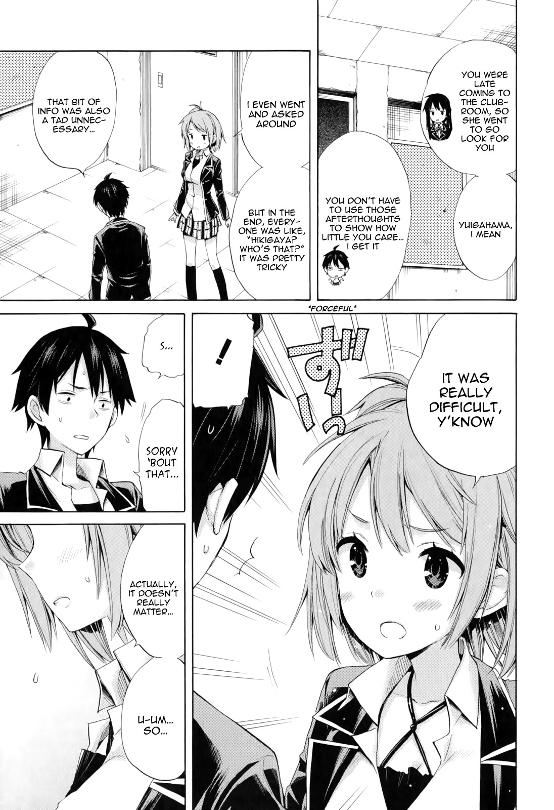 Yahari Ore no Seishun Rabukome wa Machigatte Iru. - Mougenroku Chapter 8 page 13 - Chapter 8