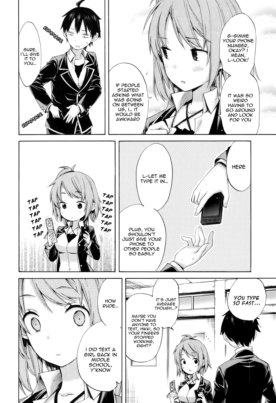 Yahari Ore no Seishun Rabukome wa Machigatte Iru. - Mougenroku Chapter 8 page 14 - Chapter 8