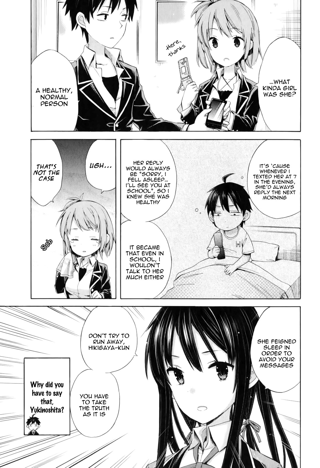 Yahari Ore no Seishun Rabukome wa Machigatte Iru. - Mougenroku Chapter 8 page 17 - Chapter 8