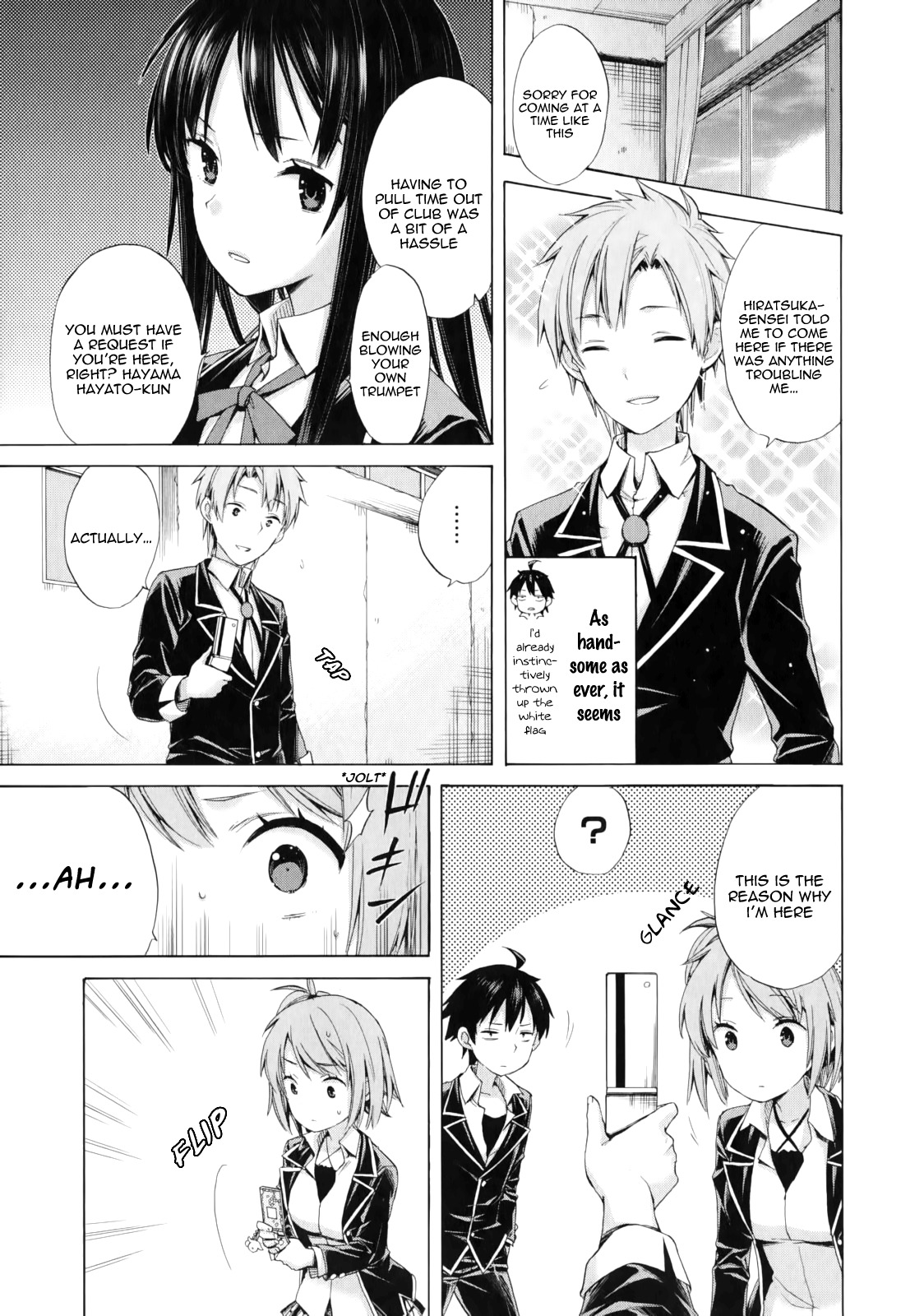 Yahari Ore no Seishun Rabukome wa Machigatte Iru. - Mougenroku Chapter 8 page 21 - Chapter 8