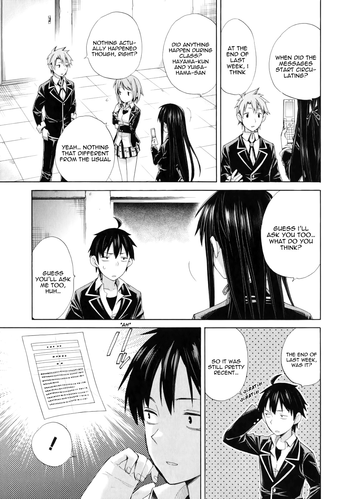 Yahari Ore no Seishun Rabukome wa Machigatte Iru. - Mougenroku Chapter 8 page 25 - Chapter 8