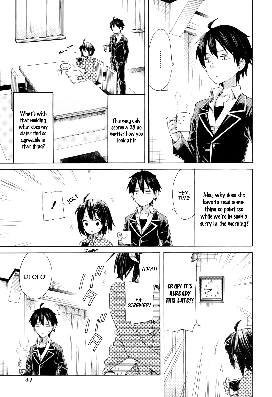 Yahari Ore no Seishun Rabukome wa Machigatte Iru. - Mougenroku Chapter 8 page 3 - Chapter 8