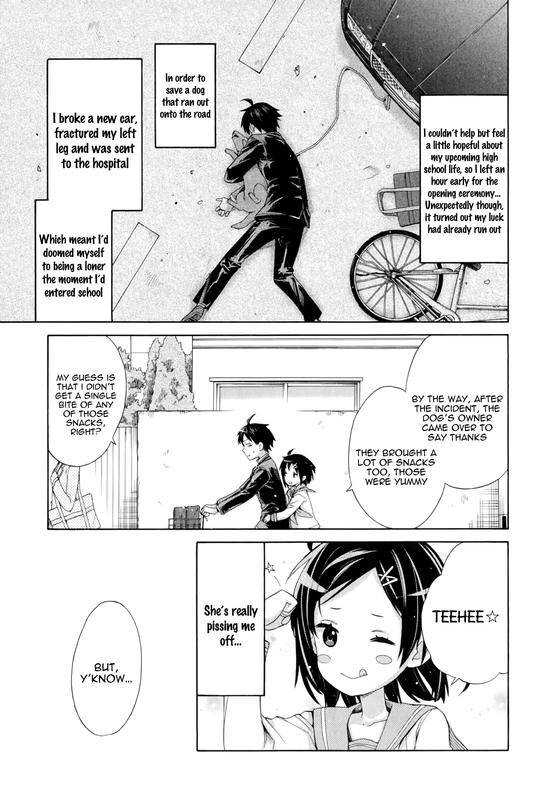 Yahari Ore no Seishun Rabukome wa Machigatte Iru. - Mougenroku Chapter 8 page 7 - Chapter 8