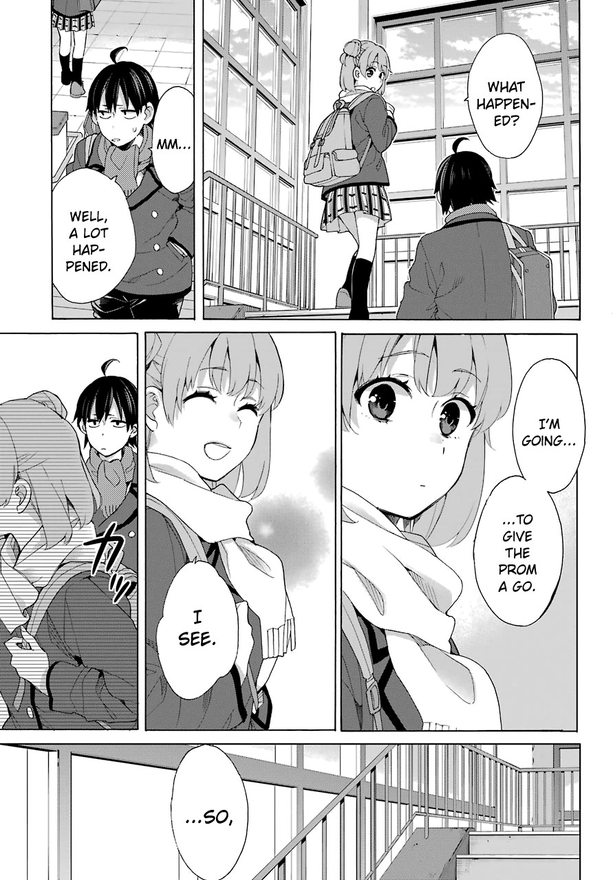 Yahari Ore no Seishun Rabukome wa Machigatte Iru. - Mougenroku Chapter 80 page 19 - Chapter 80