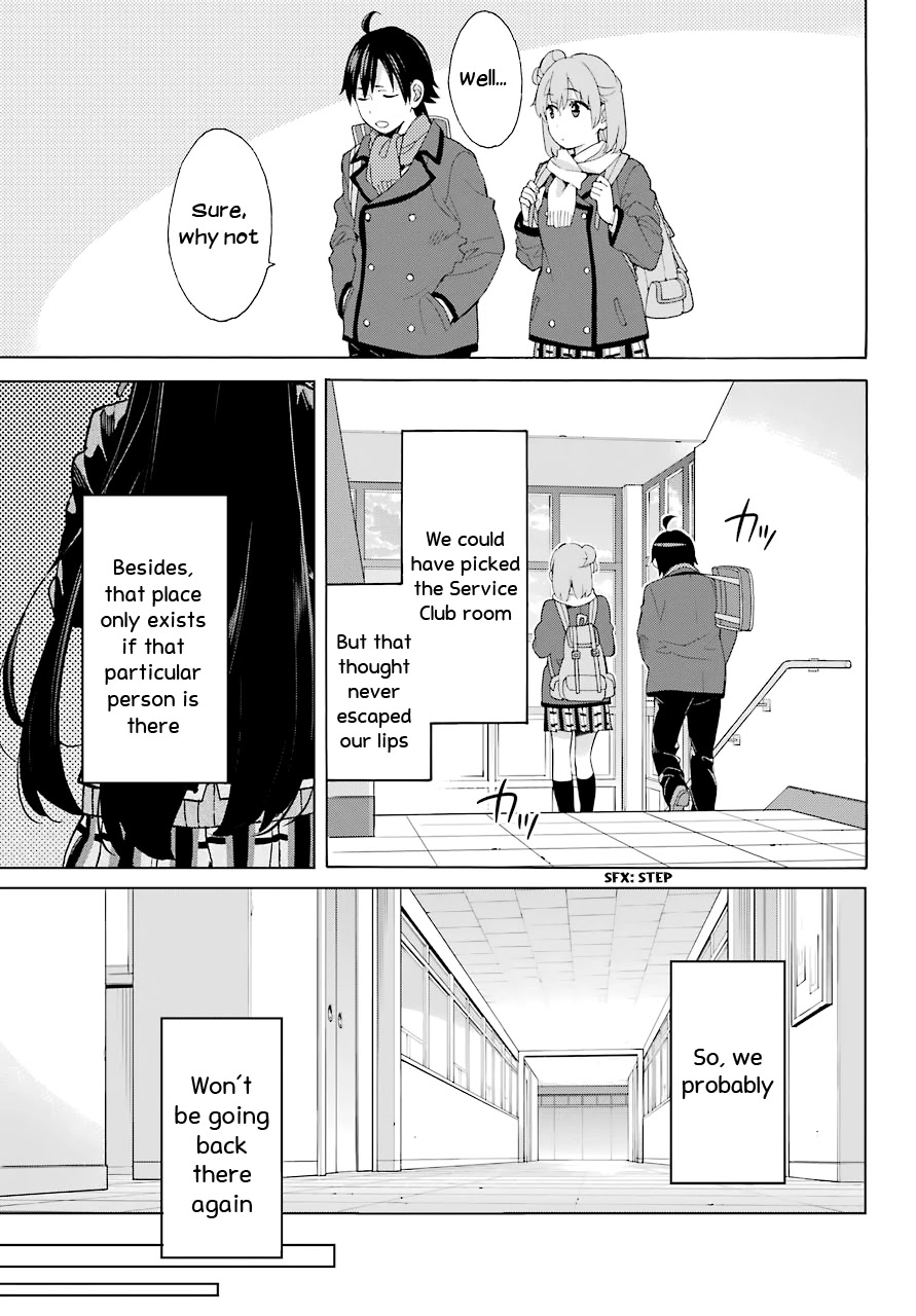 Yahari Ore no Seishun Rabukome wa Machigatte Iru. - Mougenroku Chapter 81 page 7 - Chapter 81