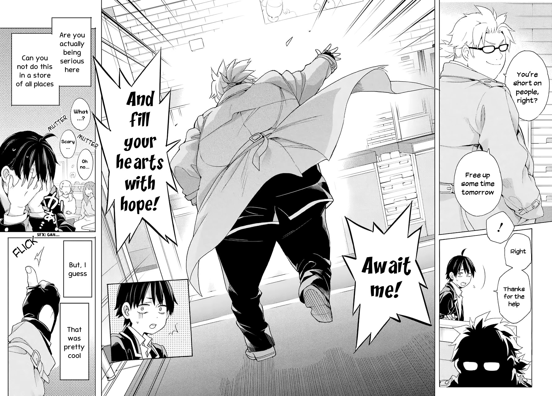 Yahari Ore no Seishun Rabukome wa Machigatte Iru. - Mougenroku Chapter 83 page 21 - Chapter 83