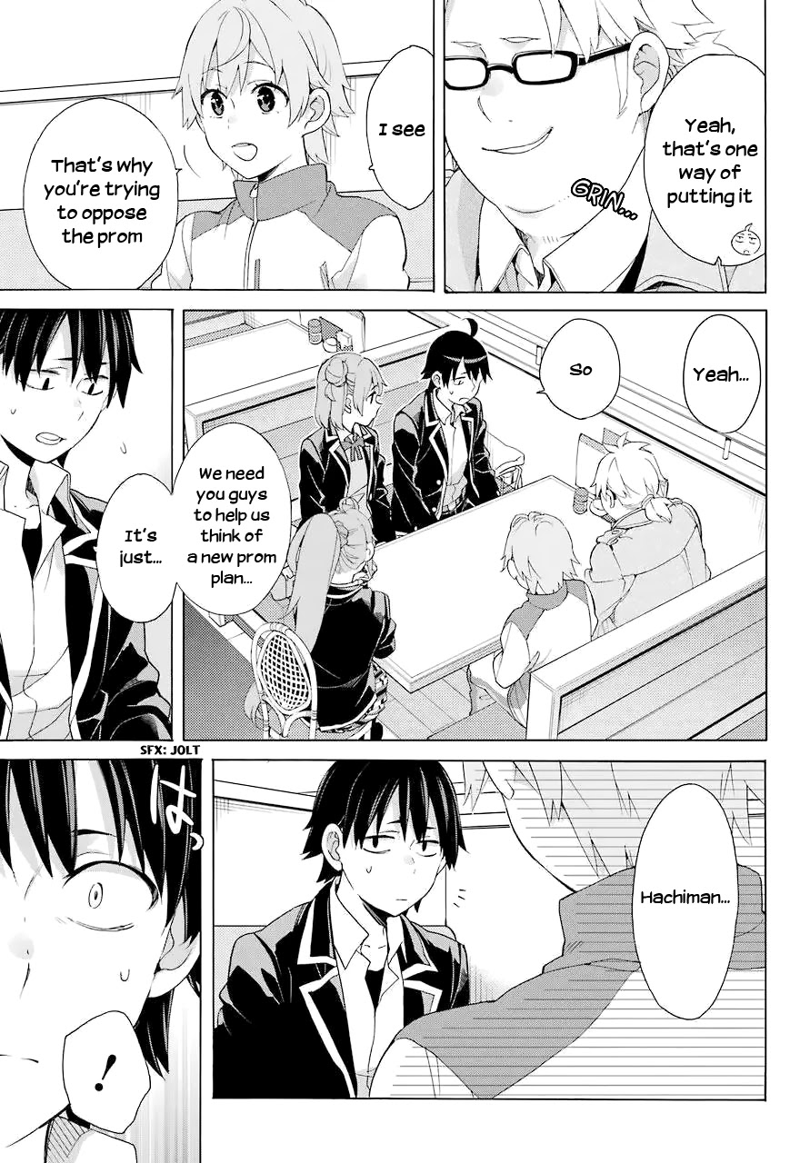 Yahari Ore no Seishun Rabukome wa Machigatte Iru. - Mougenroku Chapter 83 page 7 - Chapter 83