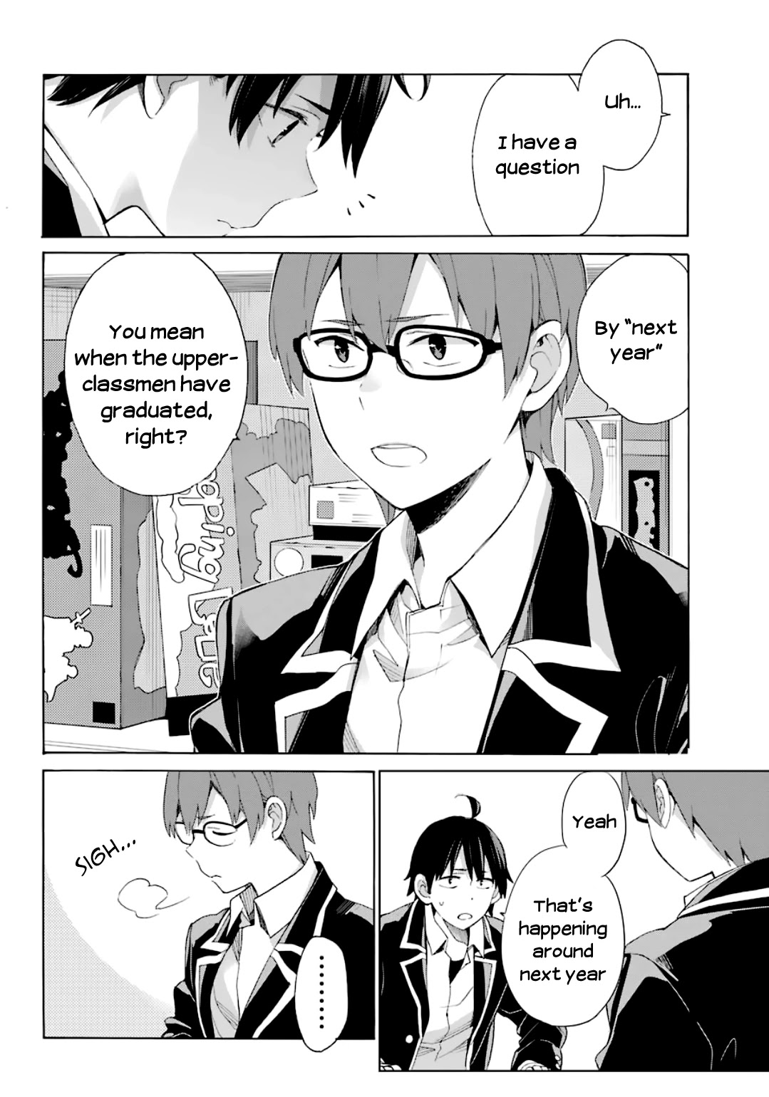 Yahari Ore no Seishun Rabukome wa Machigatte Iru. - Mougenroku Chapter 84 page 11 - Chapter 84