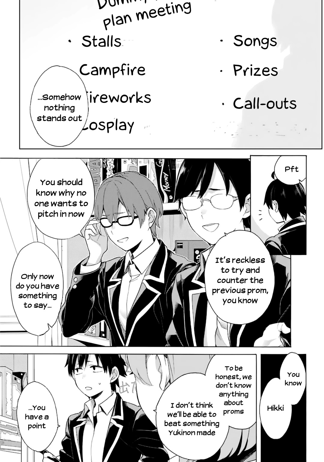 Yahari Ore no Seishun Rabukome wa Machigatte Iru. - Mougenroku Chapter 84 page 28 - Chapter 84