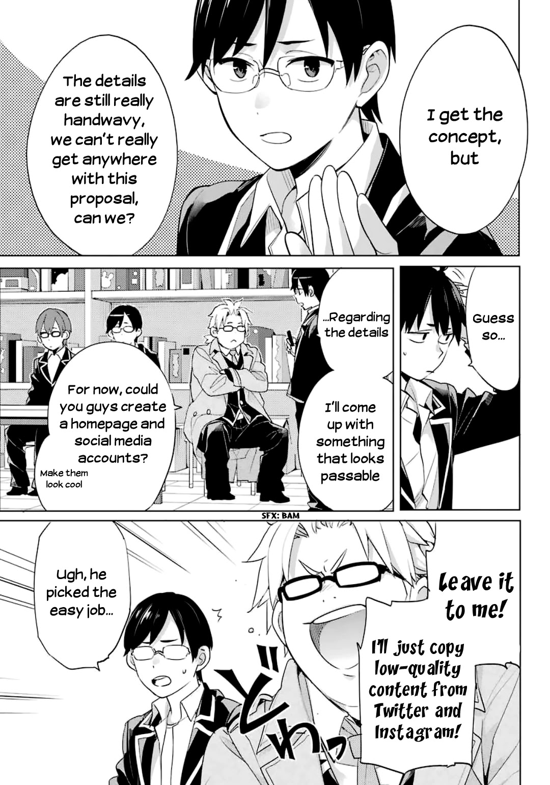 Yahari Ore no Seishun Rabukome wa Machigatte Iru. - Mougenroku Chapter 85 page 10 - Chapter 85