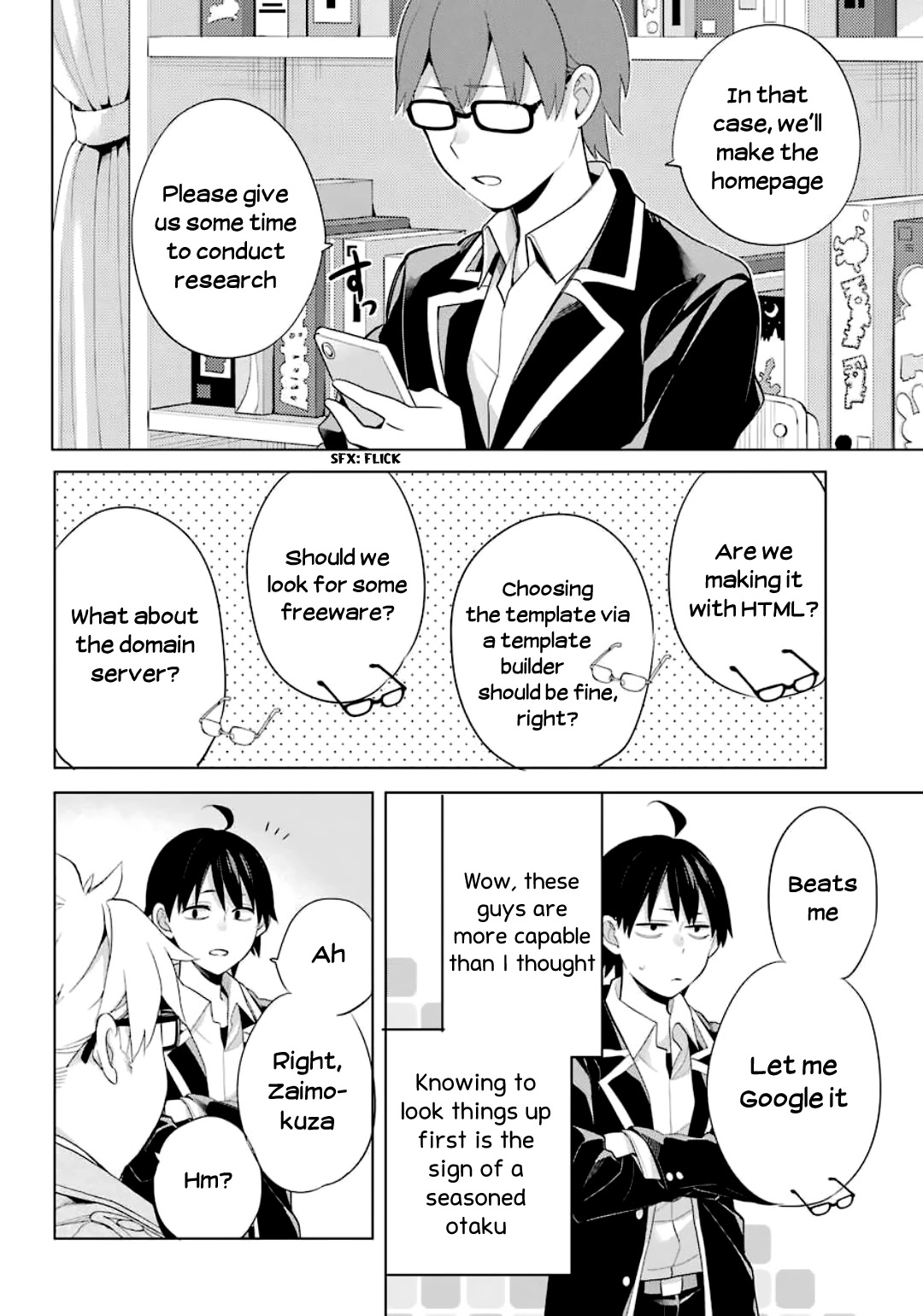Yahari Ore no Seishun Rabukome wa Machigatte Iru. - Mougenroku Chapter 85 page 11 - Chapter 85