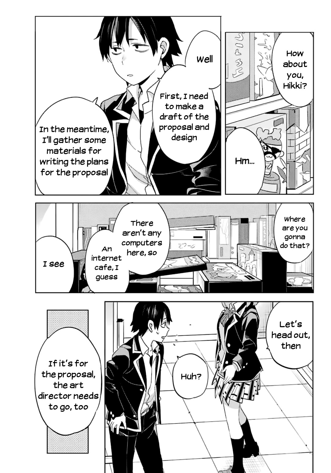 Yahari Ore no Seishun Rabukome wa Machigatte Iru. - Mougenroku Chapter 85 page 14 - Chapter 85
