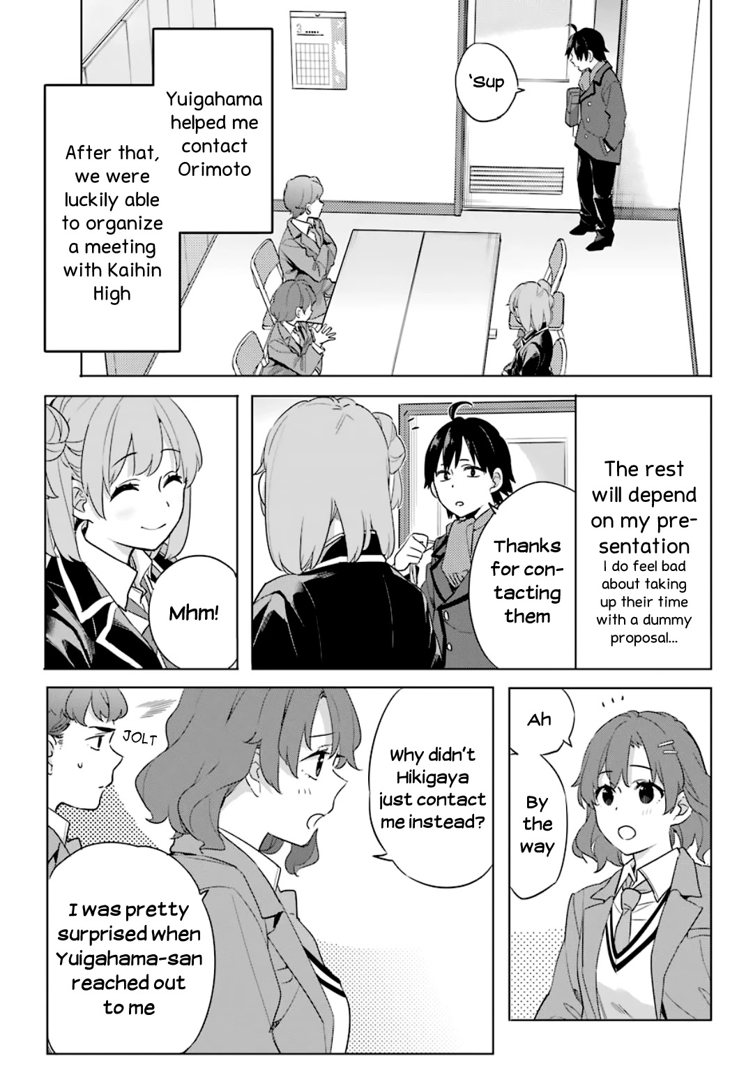 Yahari Ore no Seishun Rabukome wa Machigatte Iru. - Mougenroku Chapter 86 page 11 - Chapter 86