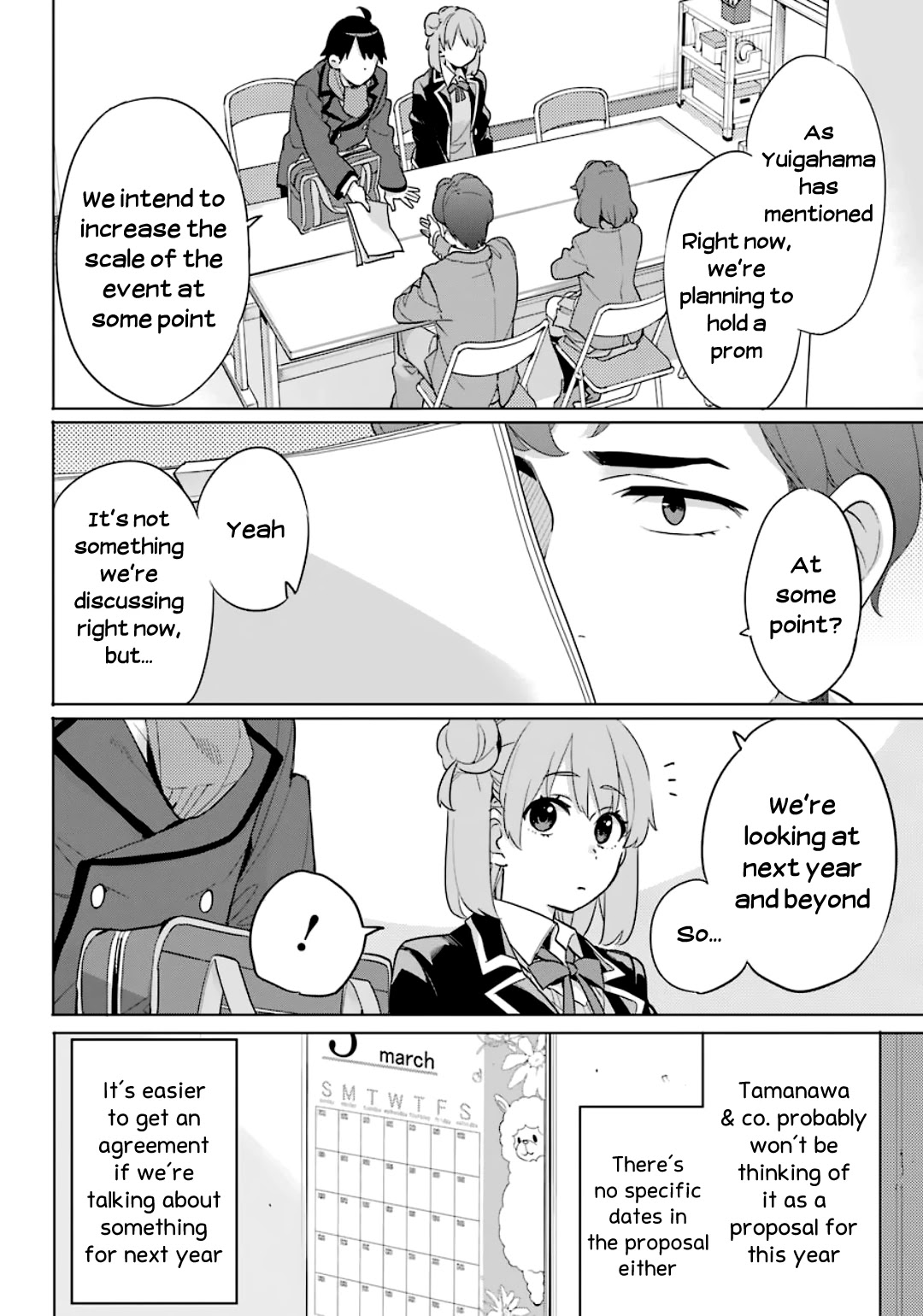 Yahari Ore no Seishun Rabukome wa Machigatte Iru. - Mougenroku Chapter 86 page 14 - Chapter 86