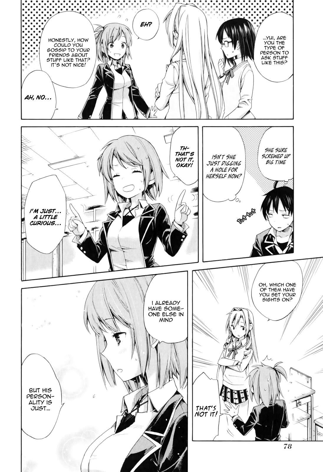 Yahari Ore no Seishun Rabukome wa Machigatte Iru. - Mougenroku Chapter 9 page 12 - Chapter 9