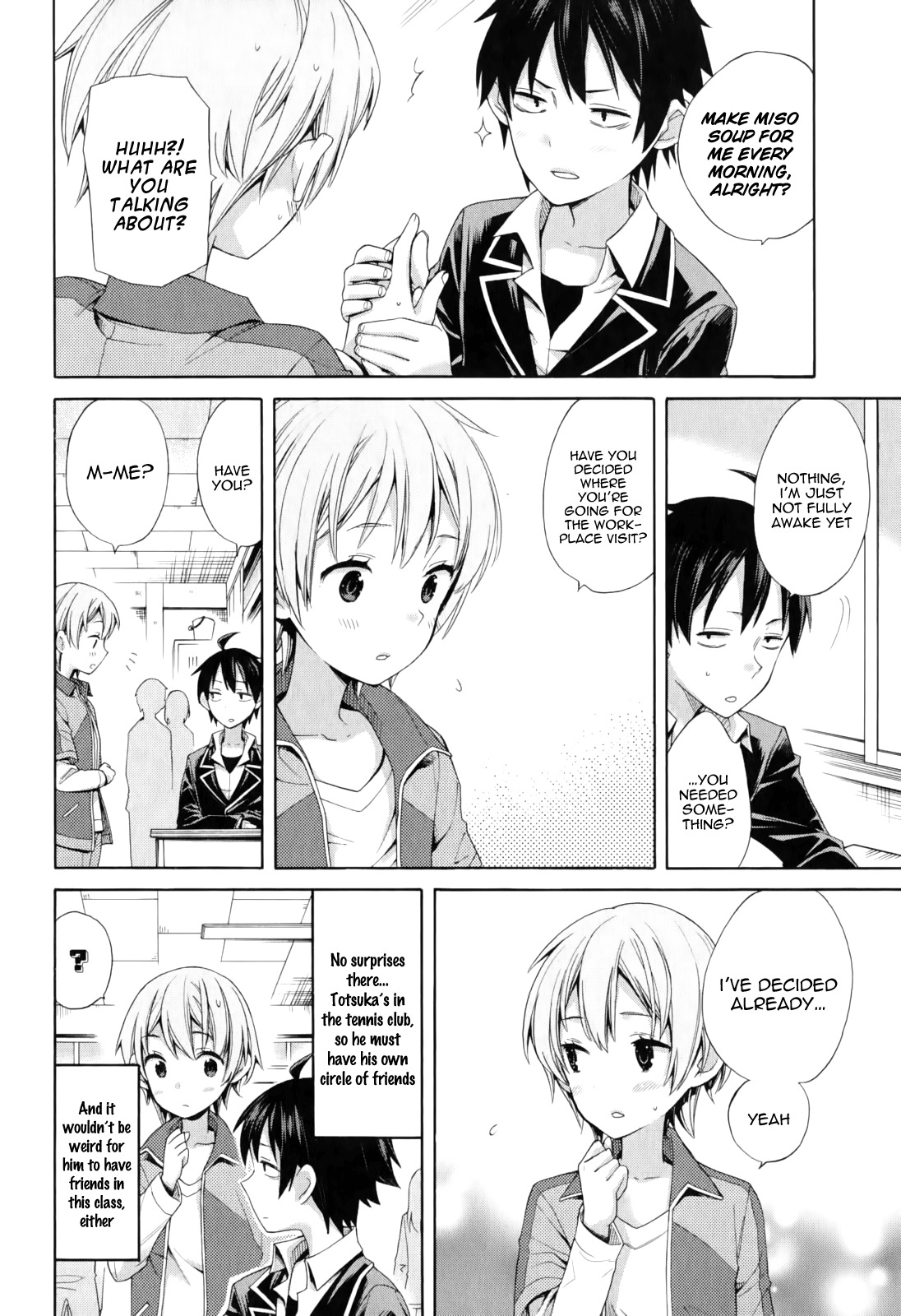 Yahari Ore no Seishun Rabukome wa Machigatte Iru. - Mougenroku Chapter 9 page 18 - Chapter 9