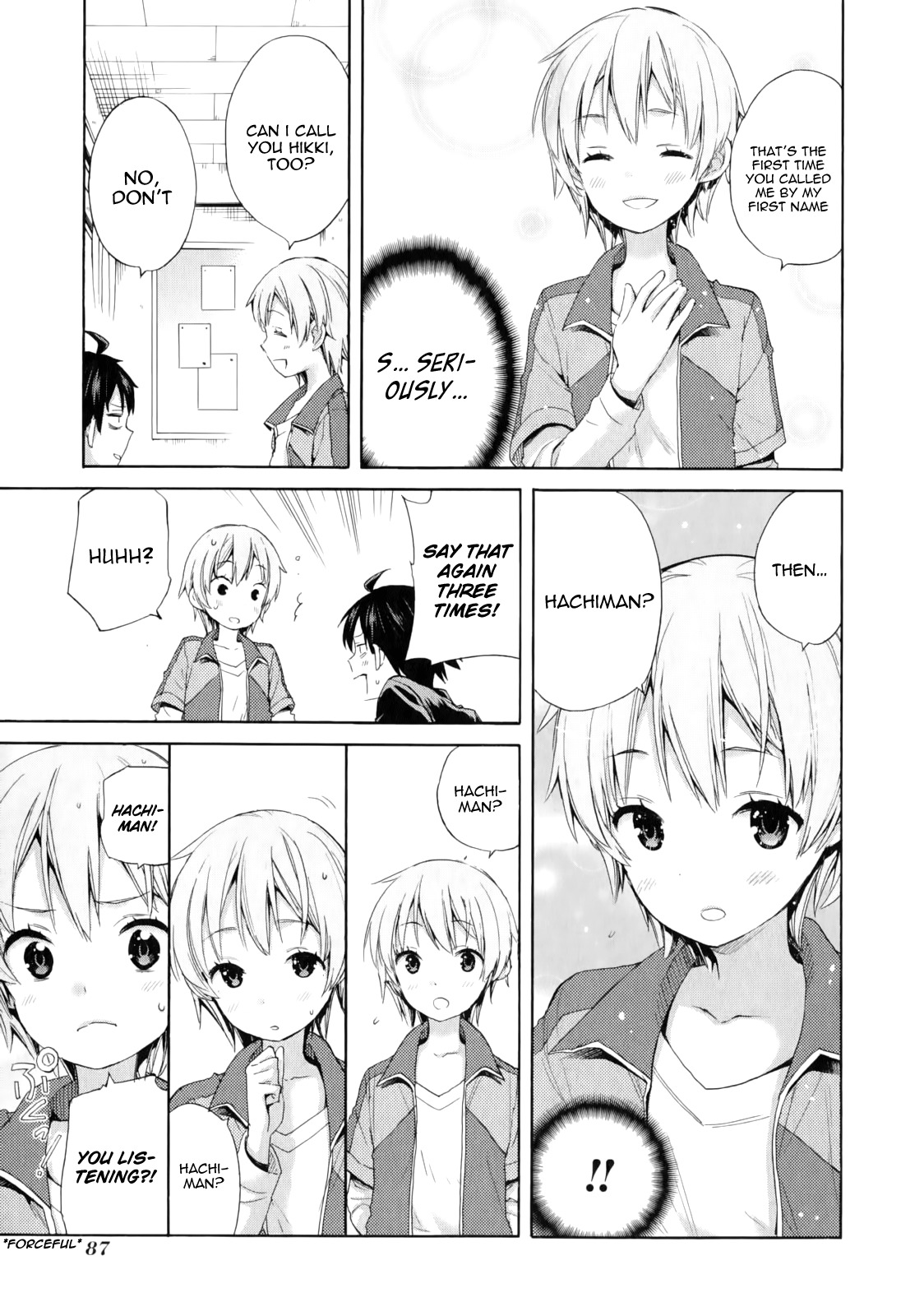 Yahari Ore no Seishun Rabukome wa Machigatte Iru. - Mougenroku Chapter 9 page 21 - Chapter 9