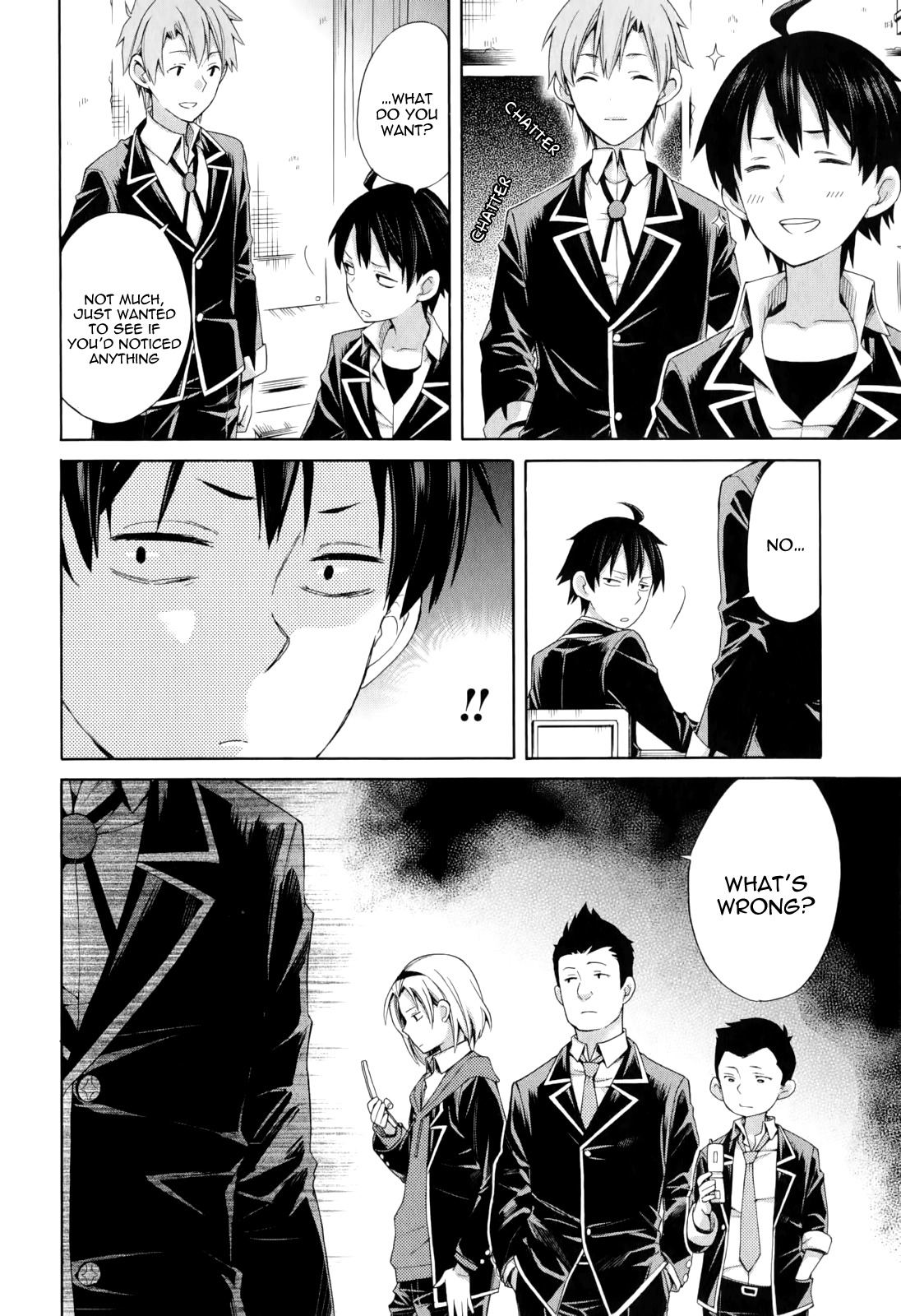 Yahari Ore no Seishun Rabukome wa Machigatte Iru. - Mougenroku Chapter 9 page 22 - Chapter 9