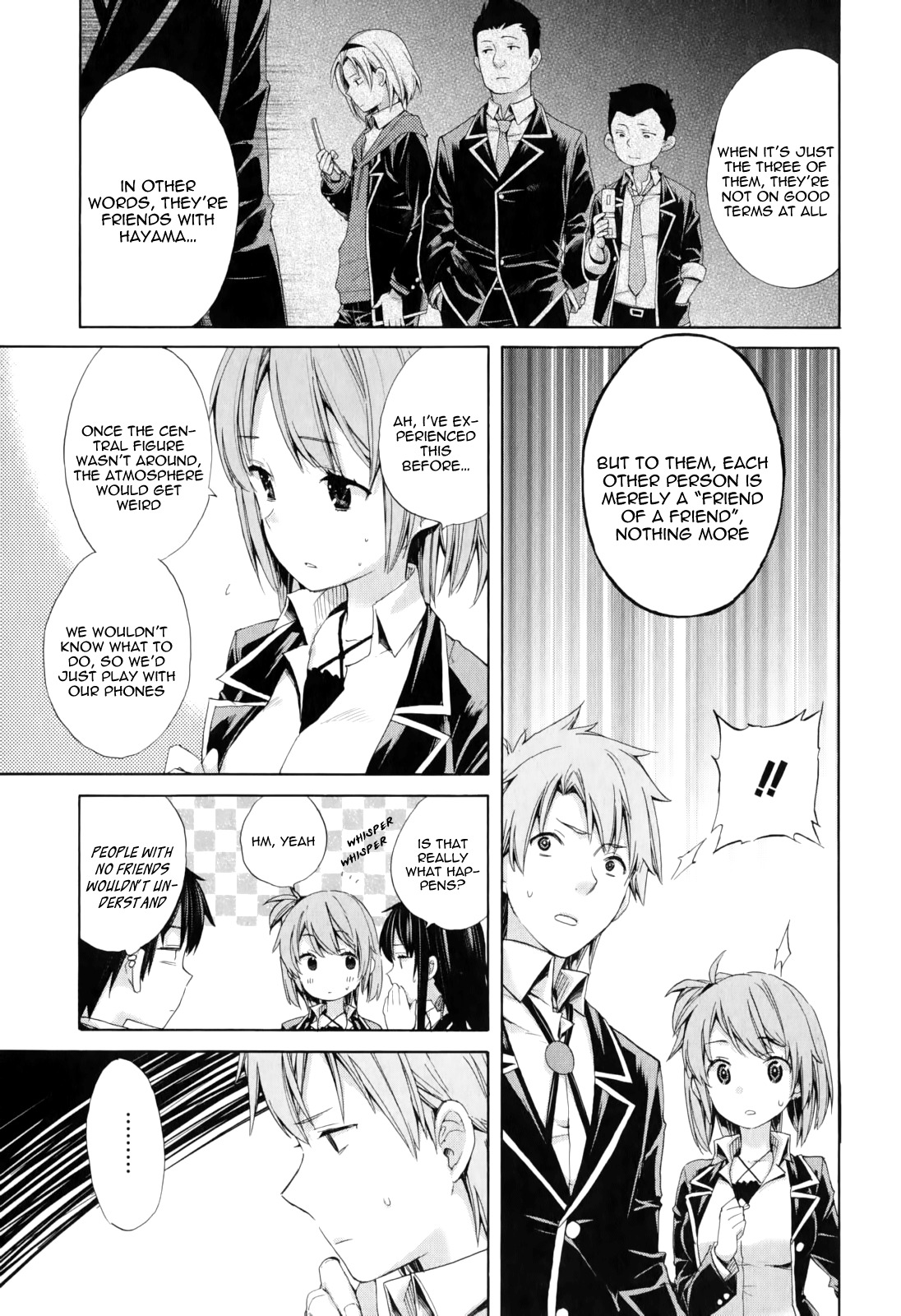 Yahari Ore no Seishun Rabukome wa Machigatte Iru. - Mougenroku Chapter 9 page 25 - Chapter 9