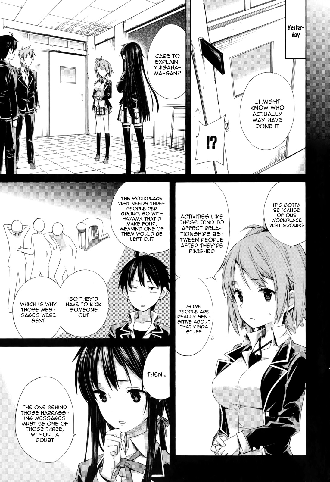 Yahari Ore no Seishun Rabukome wa Machigatte Iru. - Mougenroku Chapter 9 page 3 - Chapter 9
