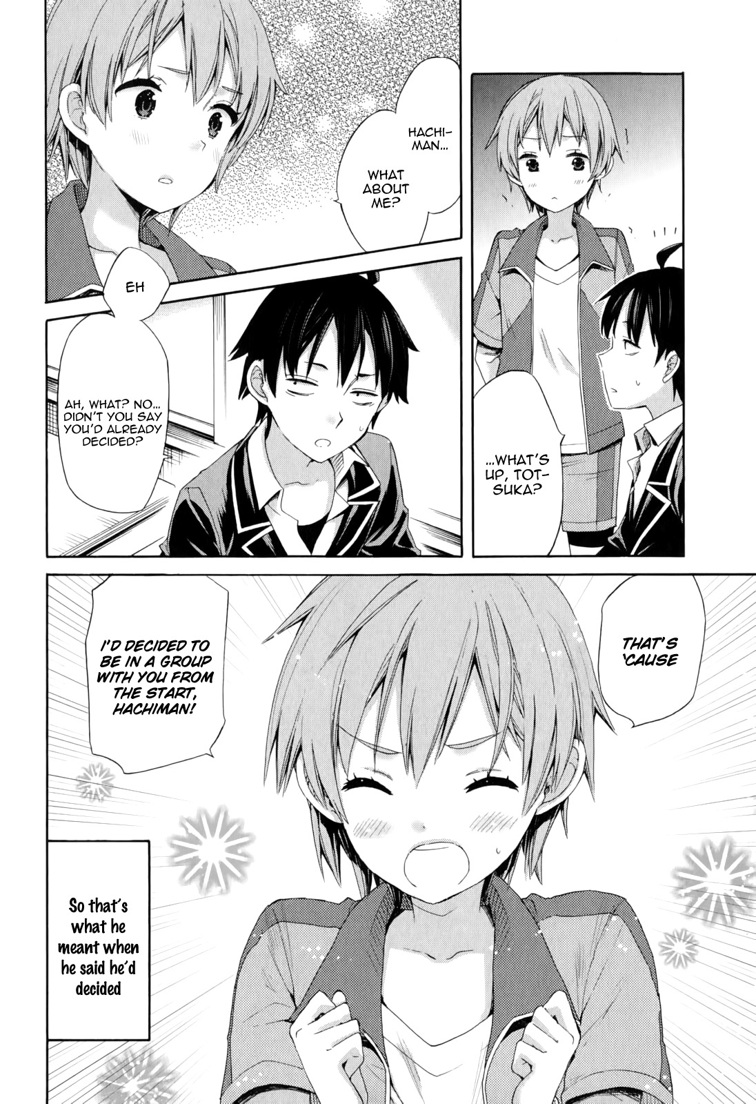 Yahari Ore no Seishun Rabukome wa Machigatte Iru. - Mougenroku Chapter 9 page 30 - Chapter 9