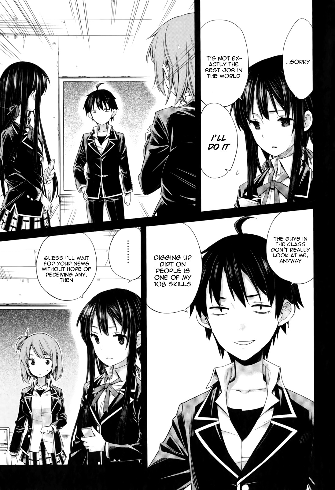 Yahari Ore no Seishun Rabukome wa Machigatte Iru. - Mougenroku Chapter 9 page 7 - Chapter 9