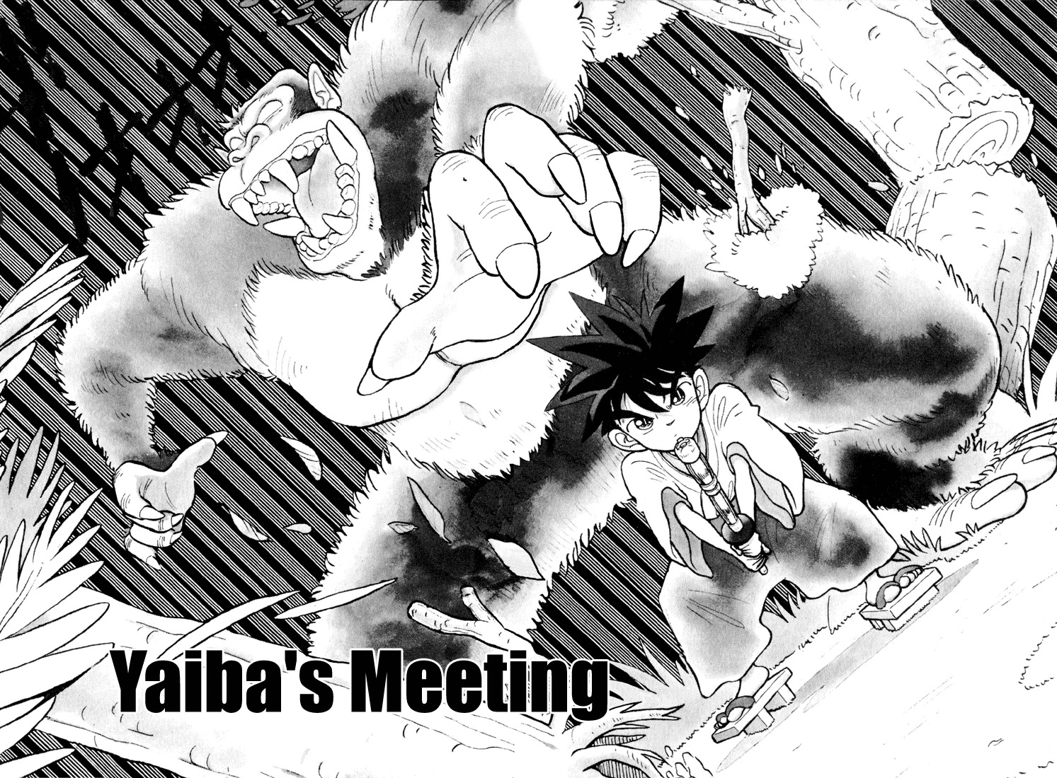 Yaiba Chapter 1 page 3 - Chapter 1: Yaiba's Meeting